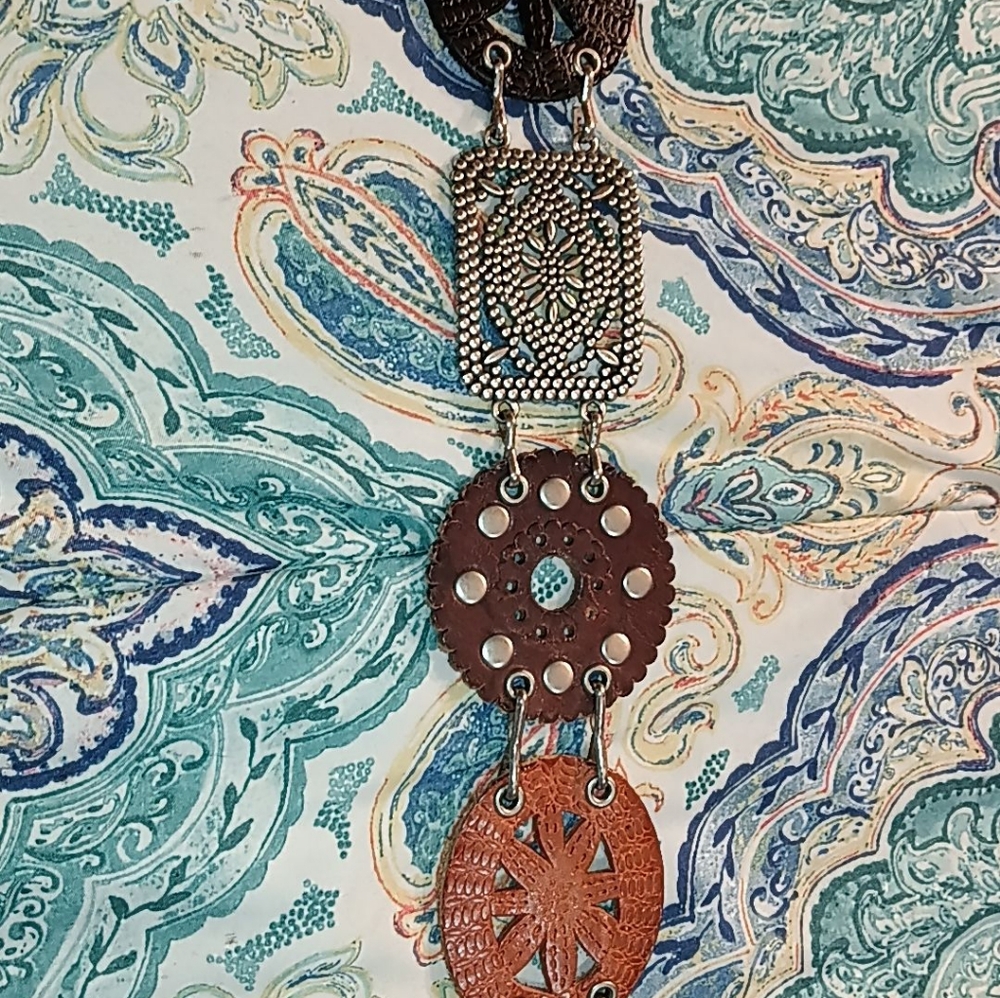 Fossil leather belt - Picture 4 of 4